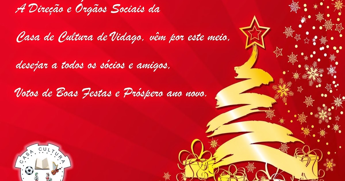 Bom Natal E Prospero Ano Novo : Casa de Cultura de Vidago: BOM NATAL E