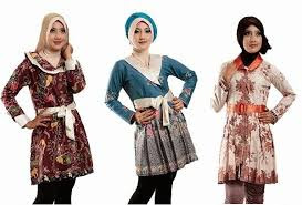 Model Baju Batik Muslim Untuk Kerja Terbaru Model Baju Batik Muslim Untuk Kerja Terbaru