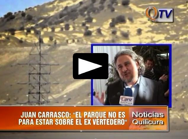 ALCALDE CARRASCO: "EL PARQUE NO ES PARA ESTAR SOBRE EL EX VERTEDERO"