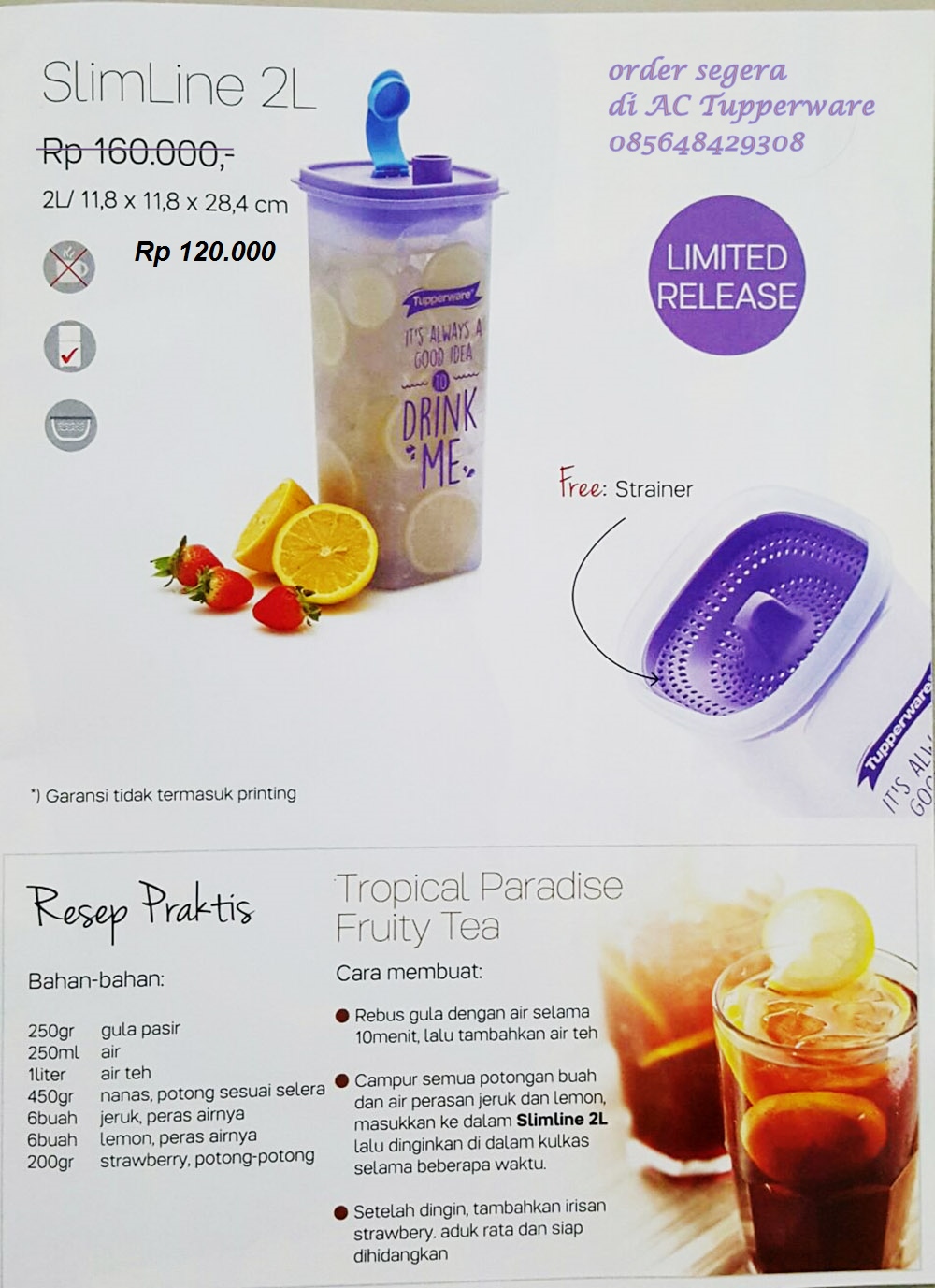 Spesial Produk Tupperware katalog promo tupperware maret 2016