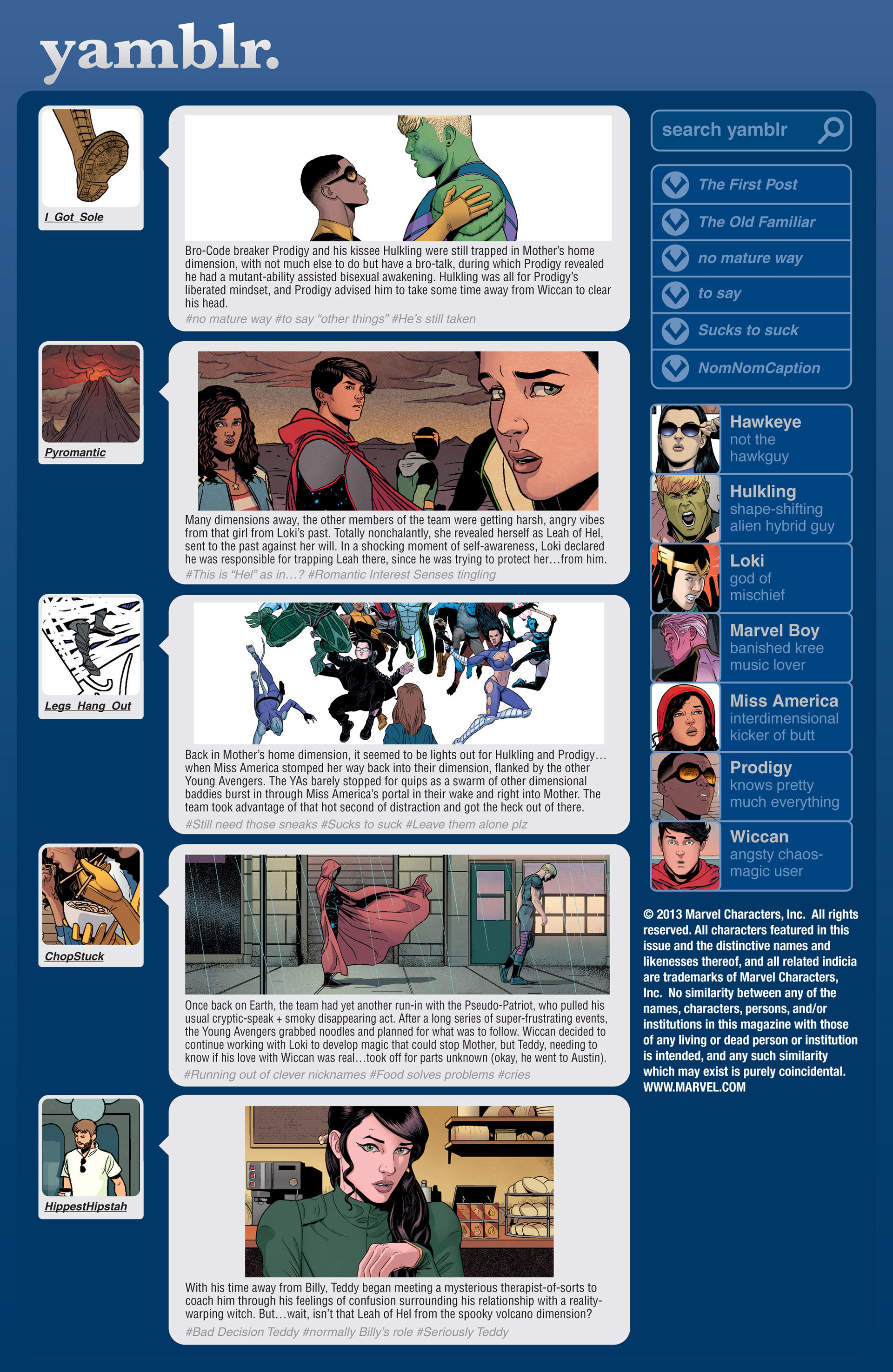 Read online Young Avengers (2013) comic -  Issue #10 - 2