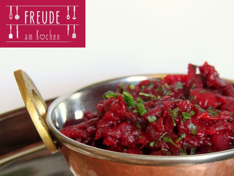 Indisches Rote Rüben (Rote Bete) Curry #vegan - Freude am Kochen