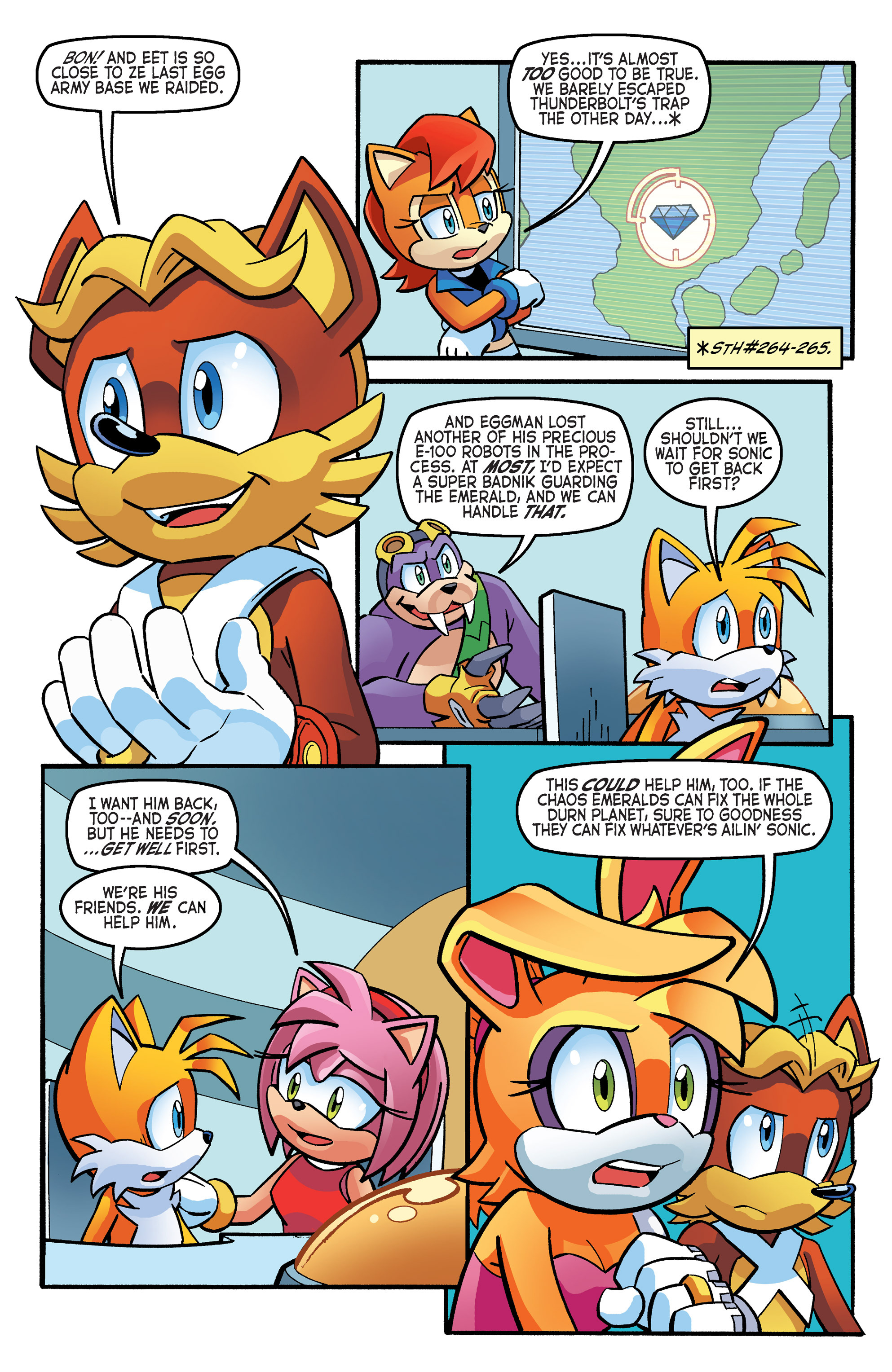 Read online Sonic The Hedgehog comic -  Issue #266 - 11