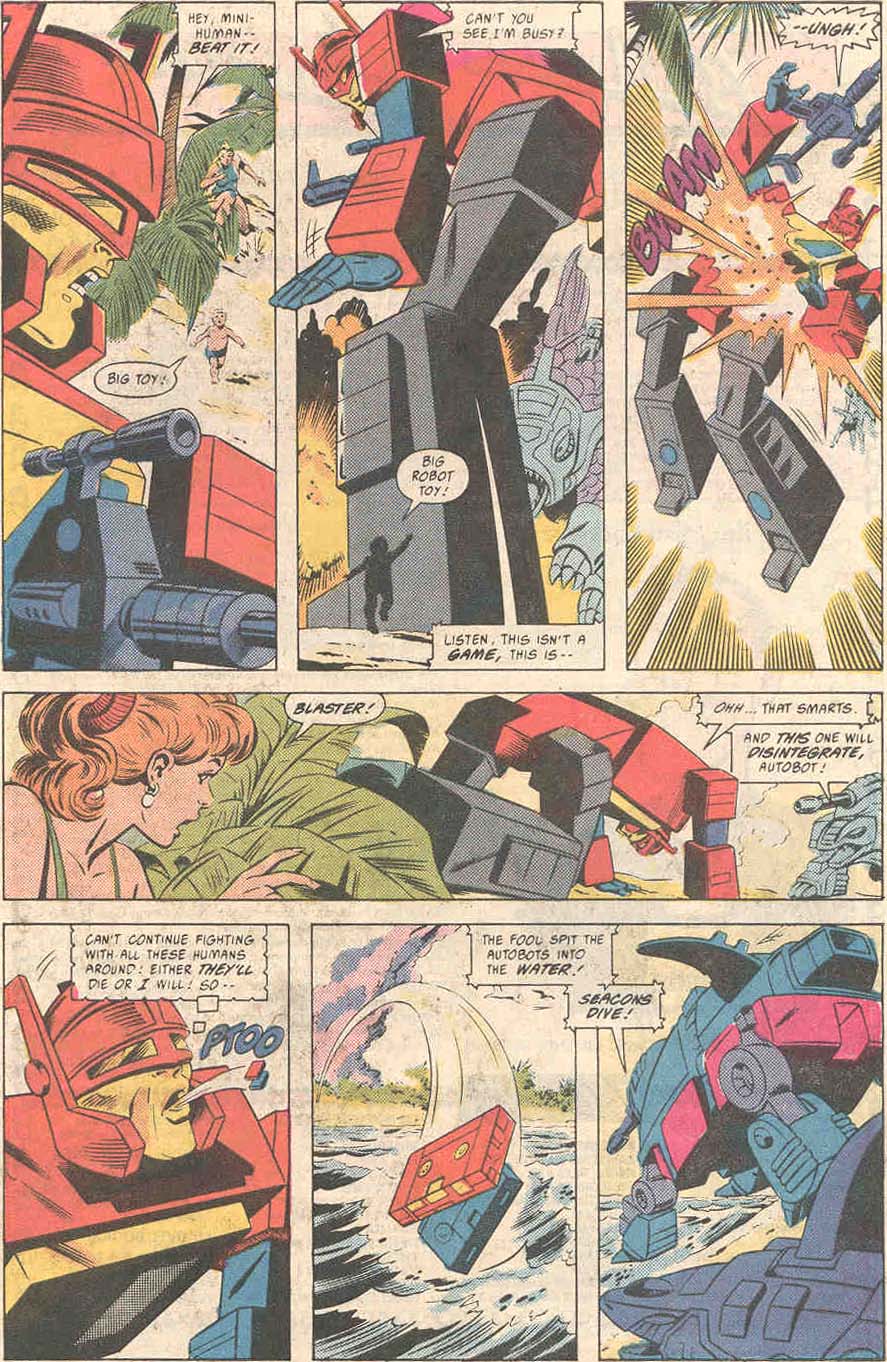 Read online The Transformers (1984) comic -  Issue #47 - 20