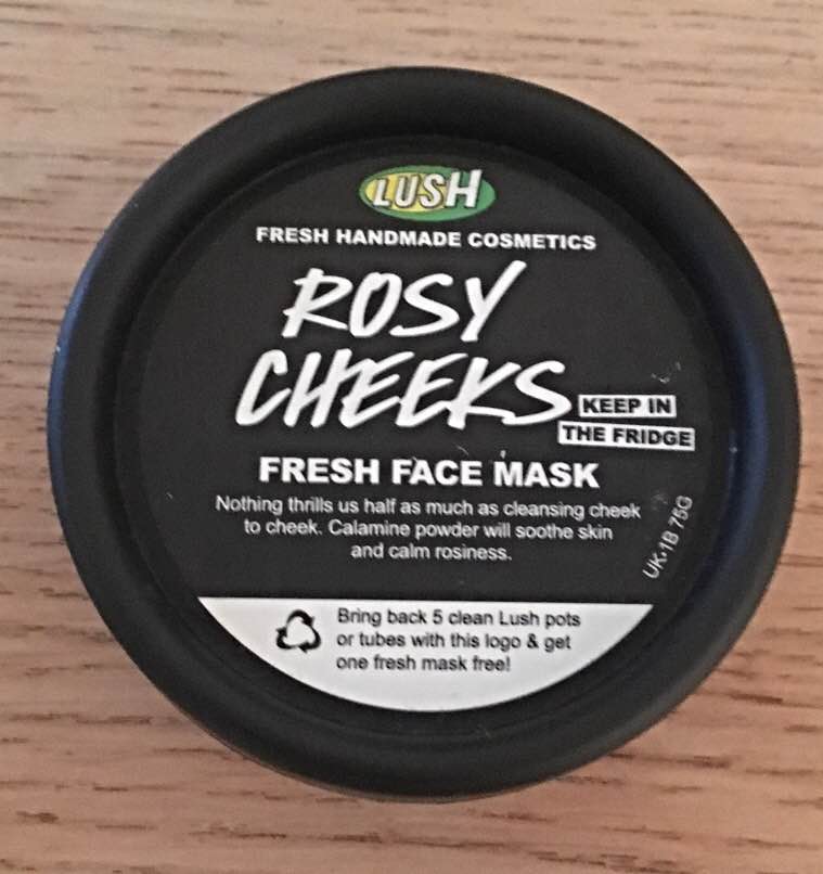 Face It Amy... Lush Rosy Cheeks Face Mask