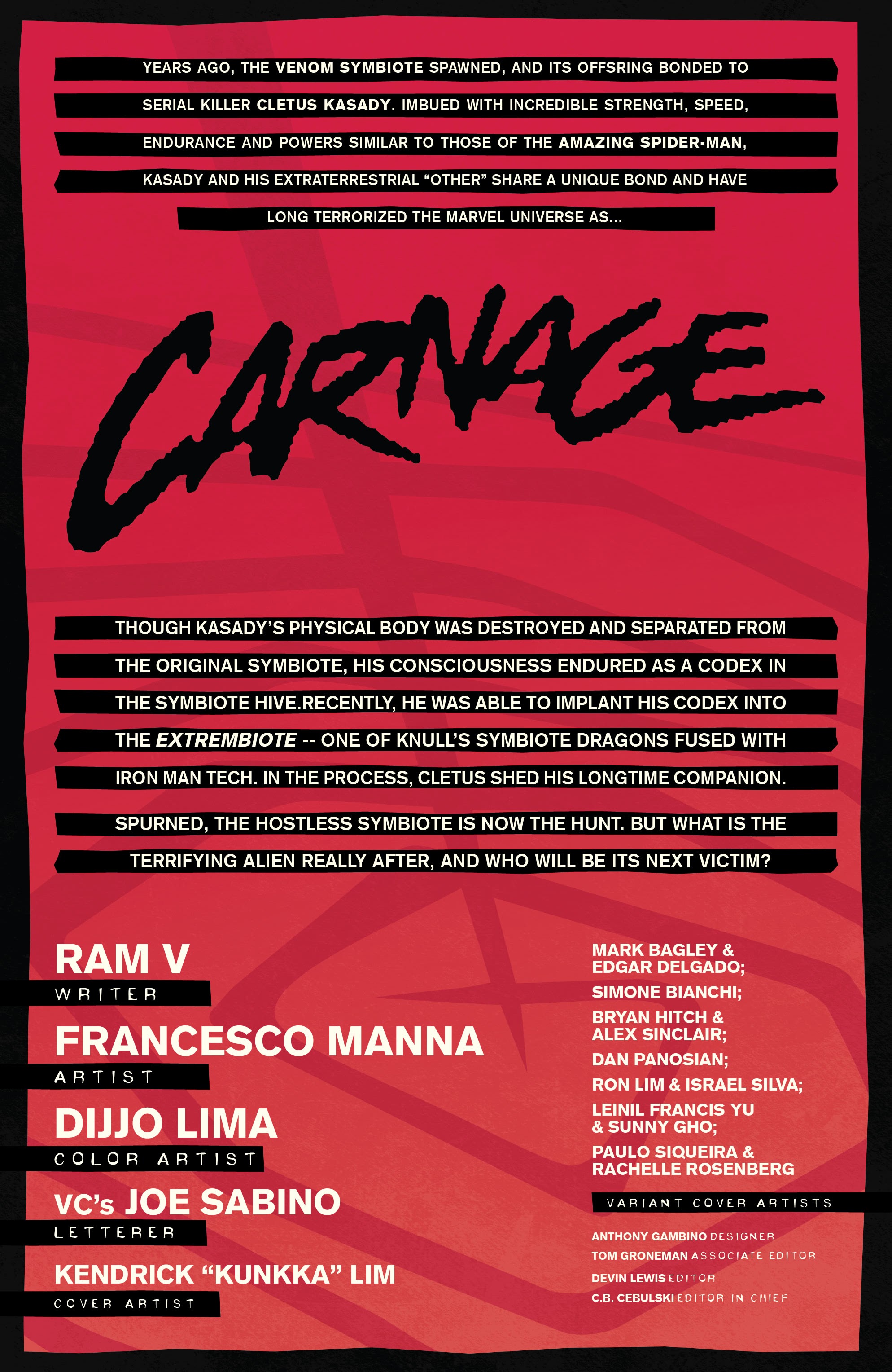 Read online Carnage (2022) comic -  Issue #1 - 20