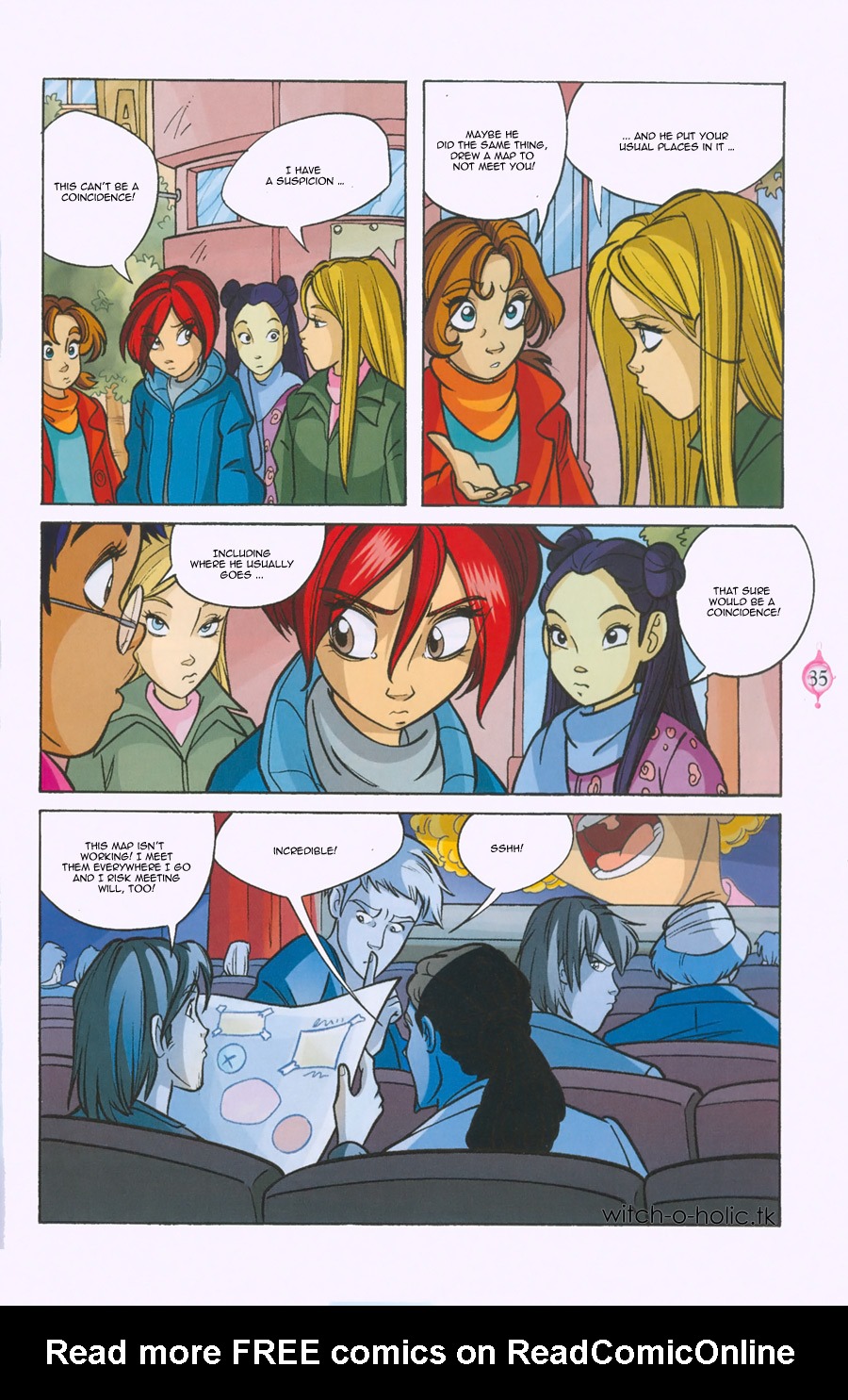 Read online W.i.t.c.h. comic -  Issue #129 - 24