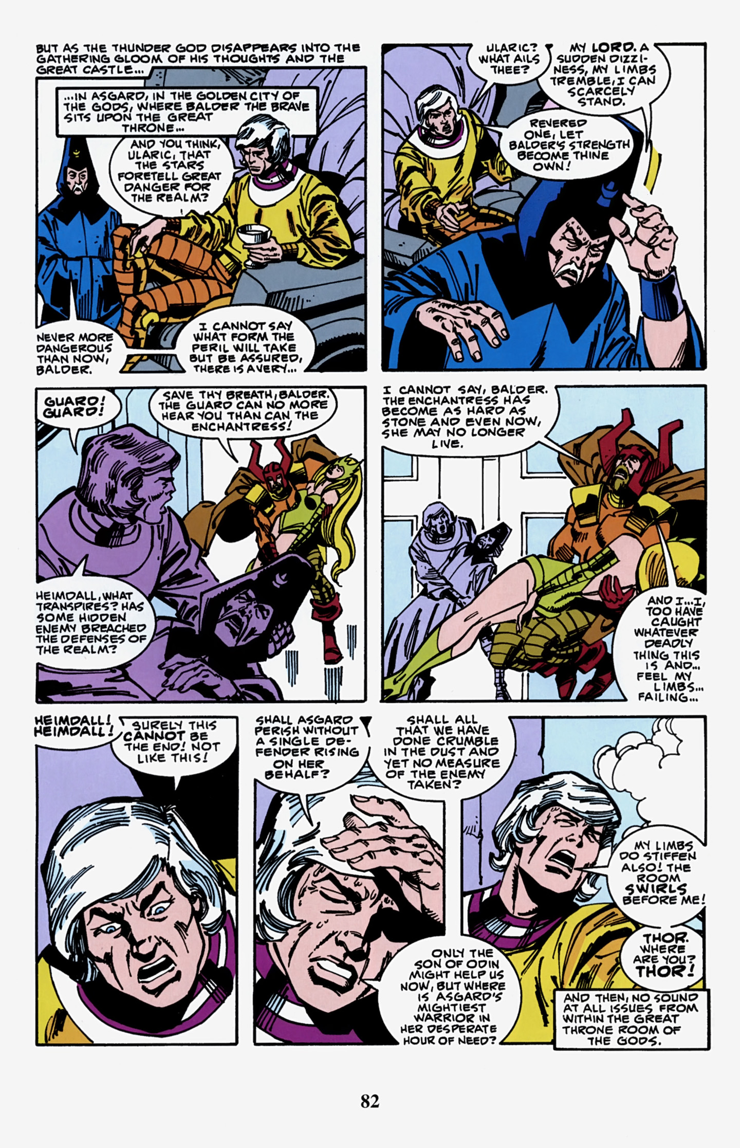 Read online Thor Visionaries: Walter Simonson comic -  Issue # TPB 5 - 84
