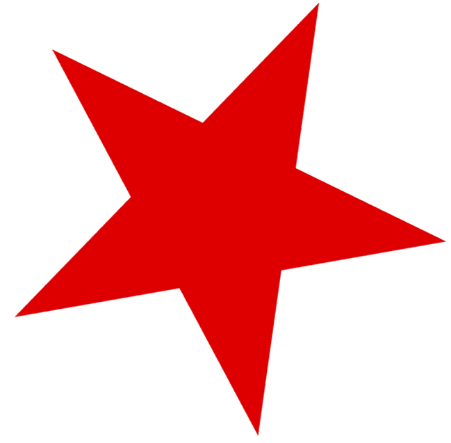 Красные звезды картинки для вырезания