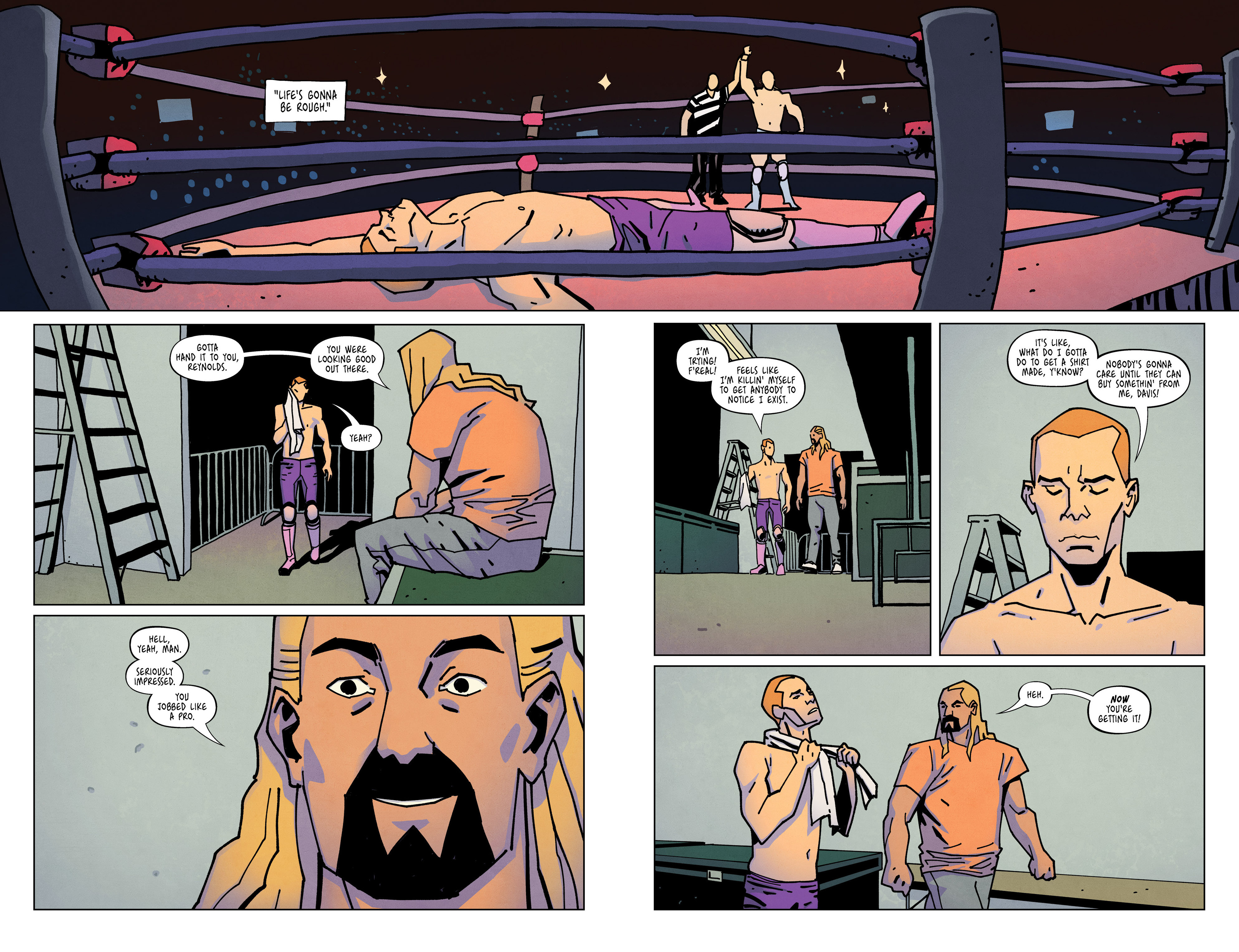 Read online Ringside comic -  Issue #3 - 18