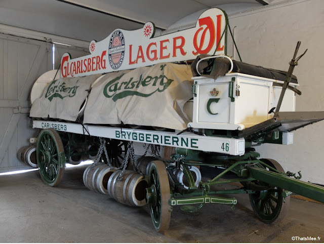 camion biere vintage musee biere brasserie copenhague carlsberg city copenhague