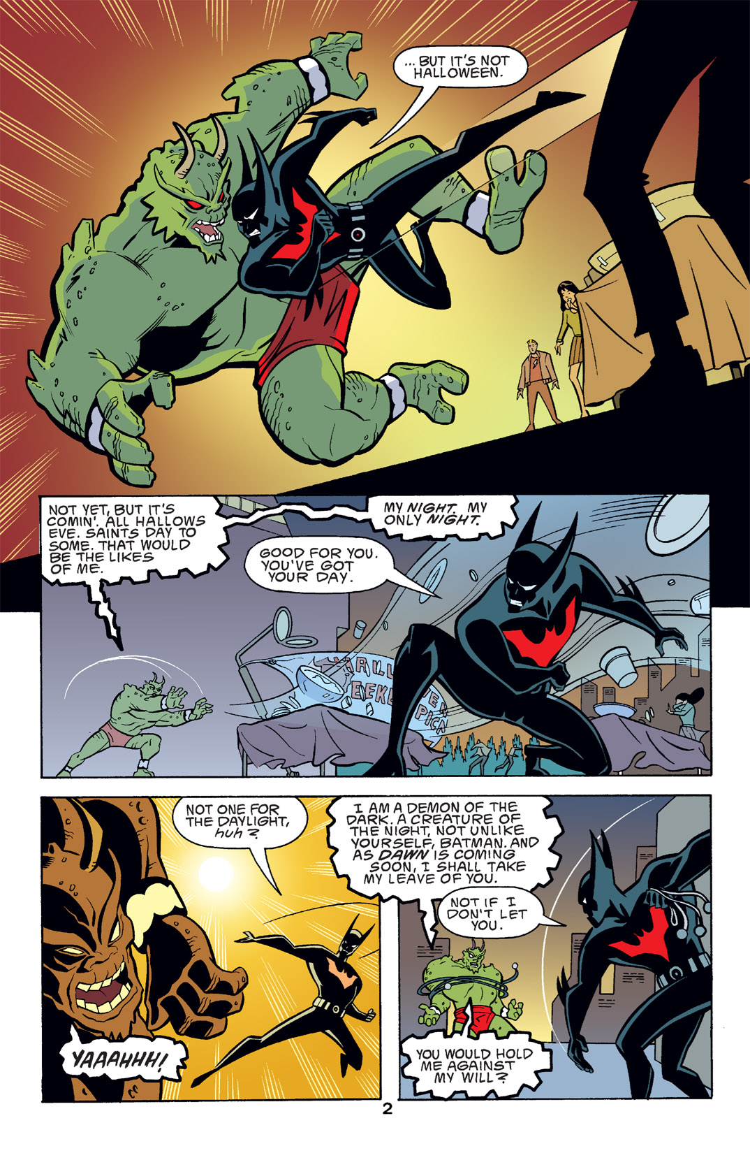Read online Batman Beyond [II] comic -  Issue #14 - 3