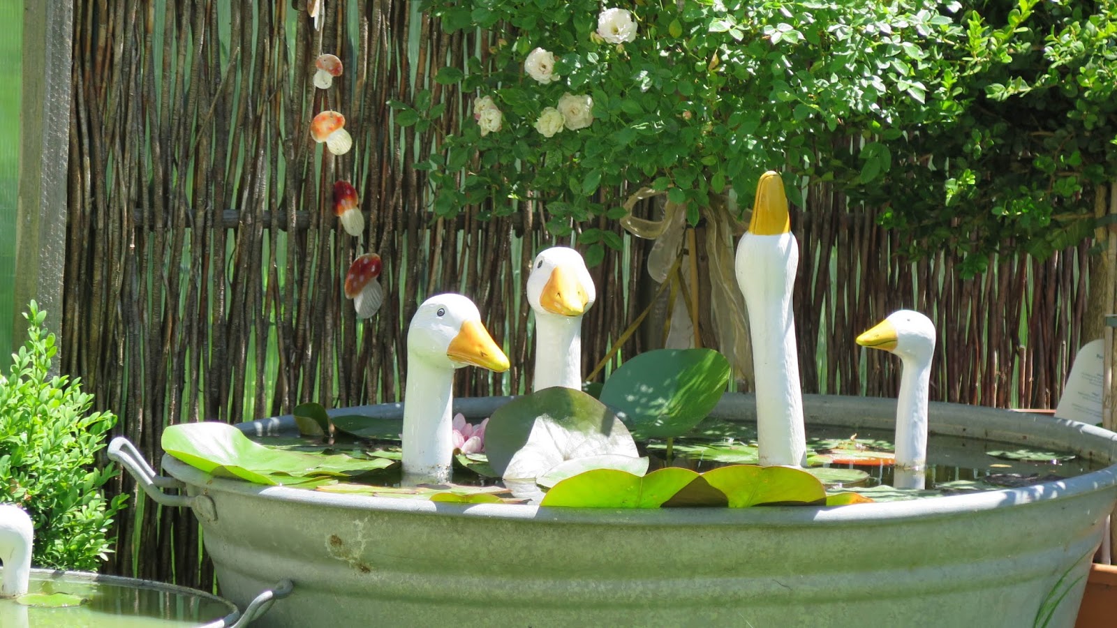 Stempelnixe Gartendeko
