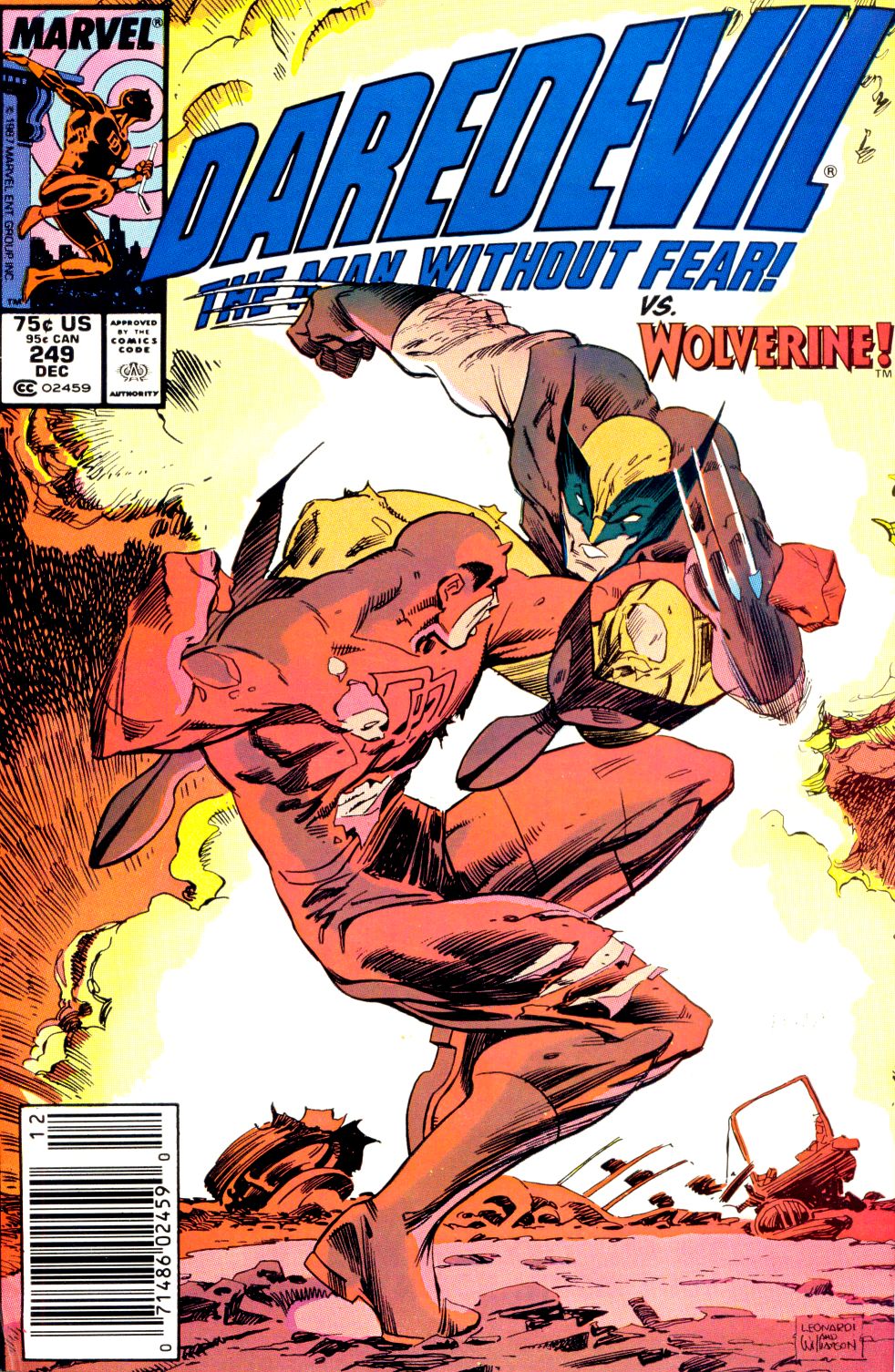 Read online Daredevil (1964) comic -  Issue #249 - 1