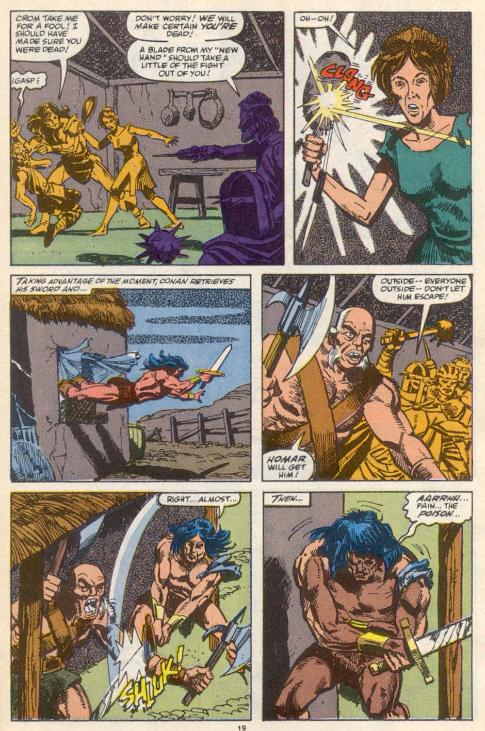 Read online Conan the Barbarian (1970) comic -  Issue #222 - 16