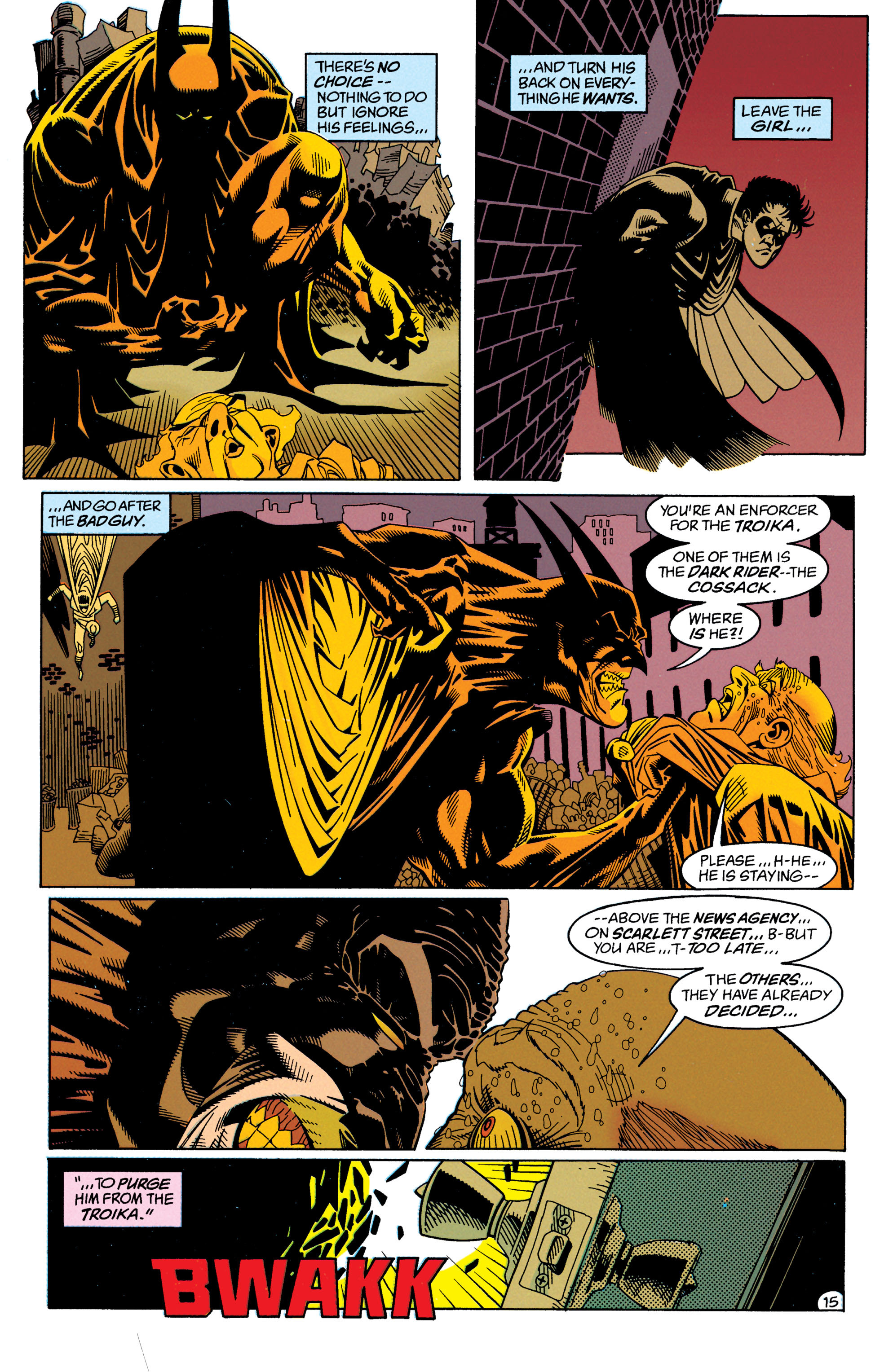 Read online Batman (1940) comic -  Issue #515 - 16