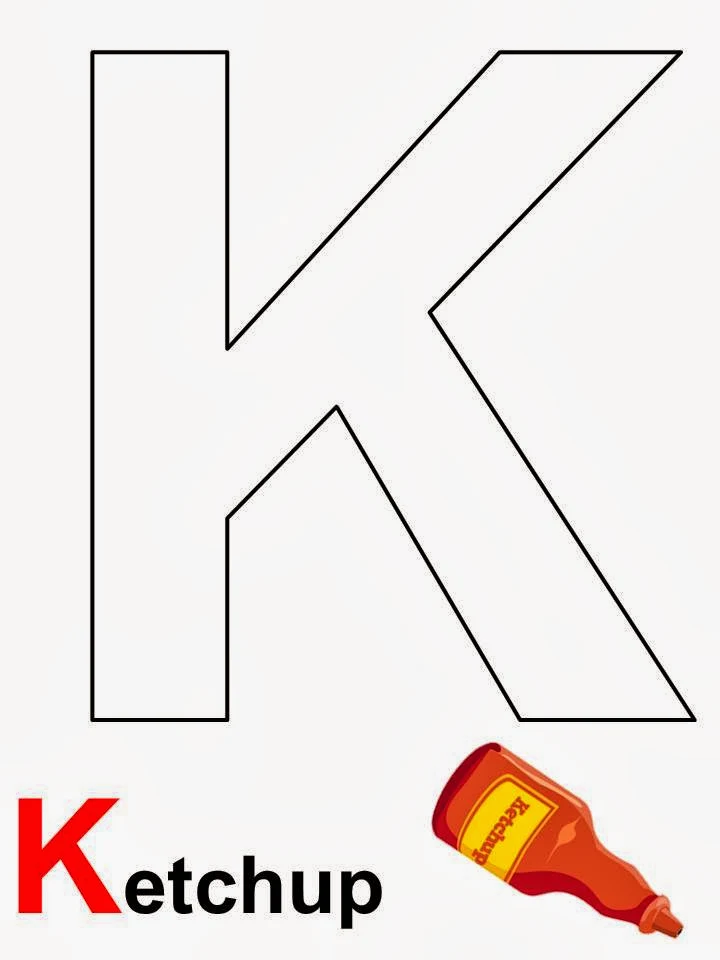 alfabeto Ketchup