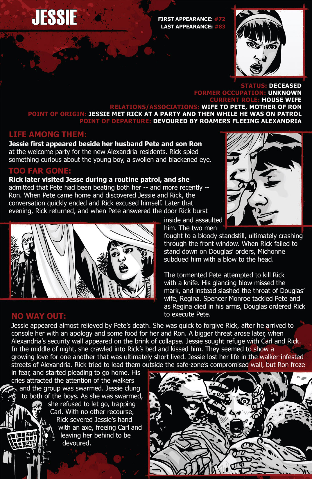 Read online The Walking Dead Survivors' Guide comic -  Issue # TPB - 69