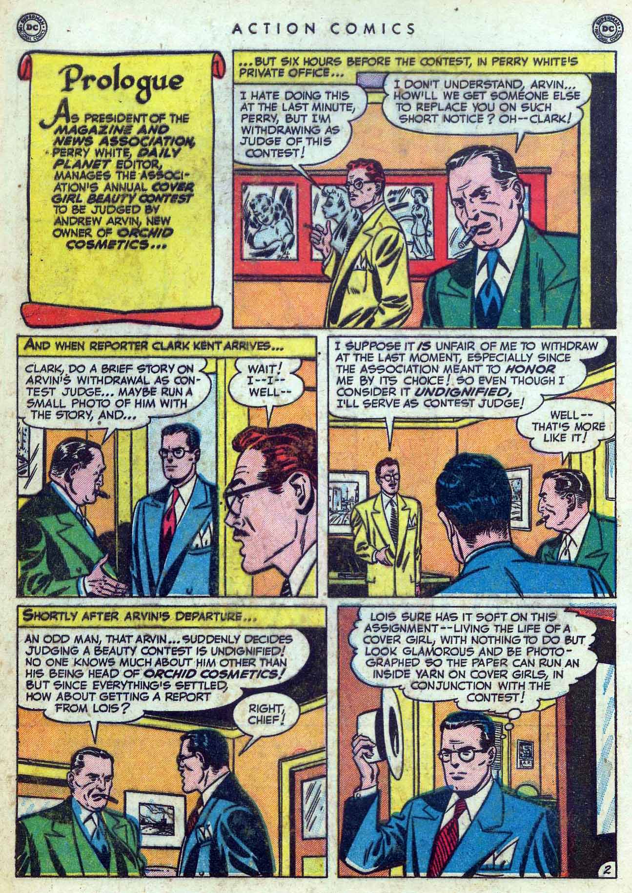 Action Comics (1938) 155 Page 3