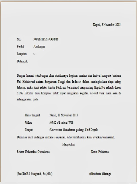 Contoh Surat Tidak Resmi Bahasa Jerman Contoh Surat