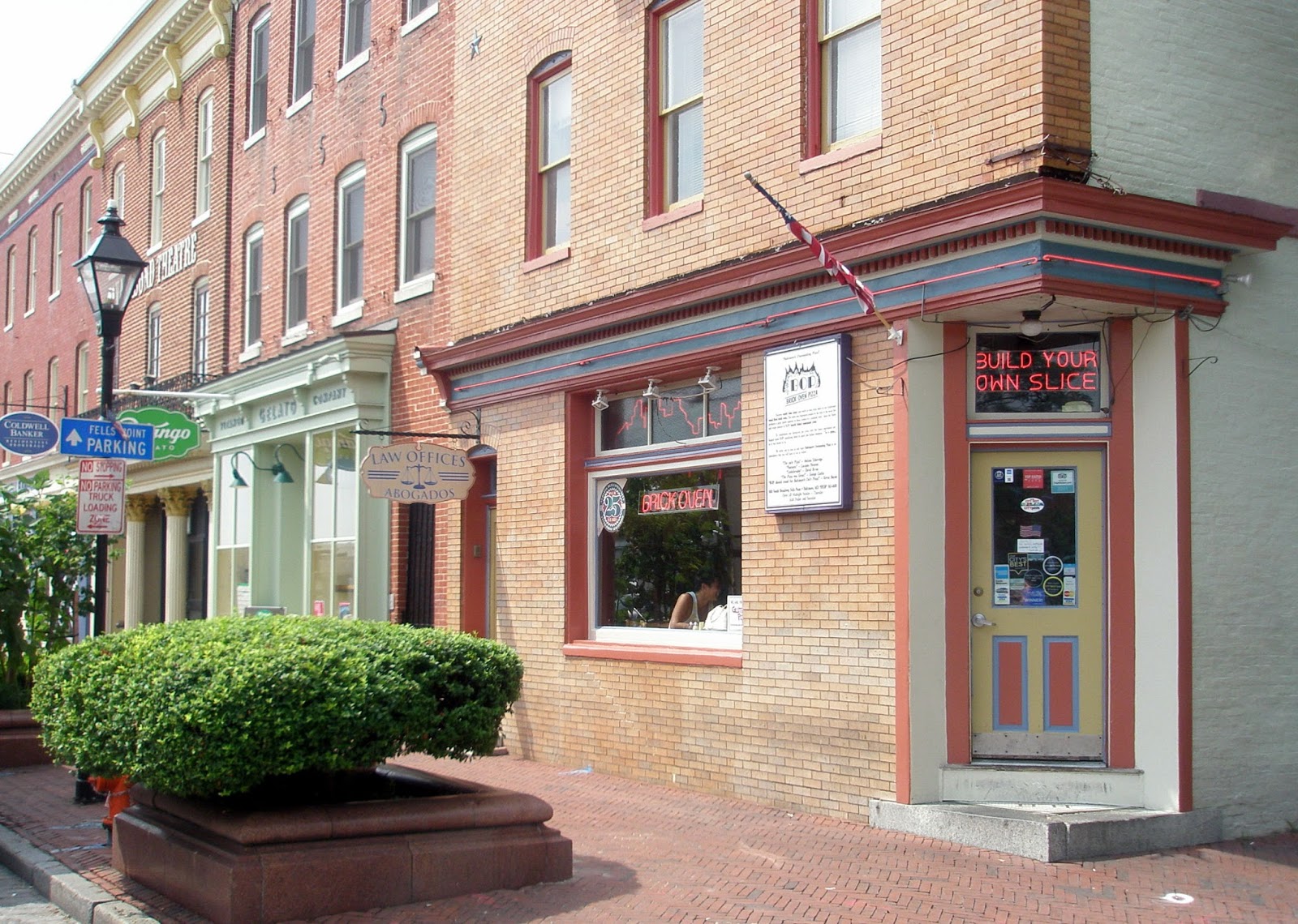 Pizza Quixote Review B.O.P. Brick Oven Pizza, Baltimore MD (Fells Point)