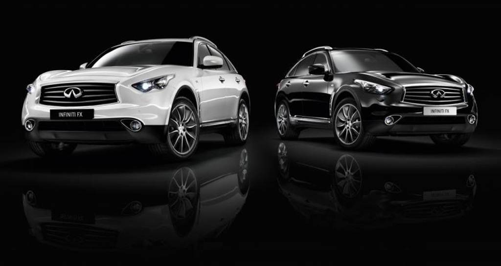 Infiniti lança o FX Black&White Edition na Europa