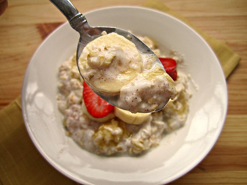 oatmeal in a thermos