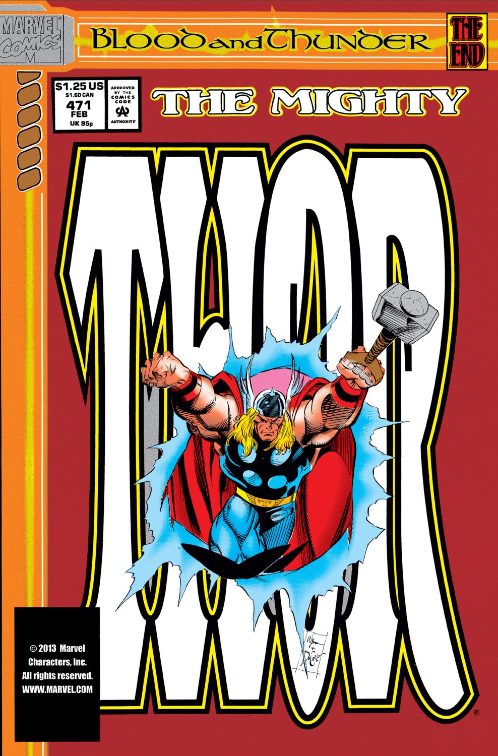 Read online Thor (1966) comic -  Issue #471 - 1