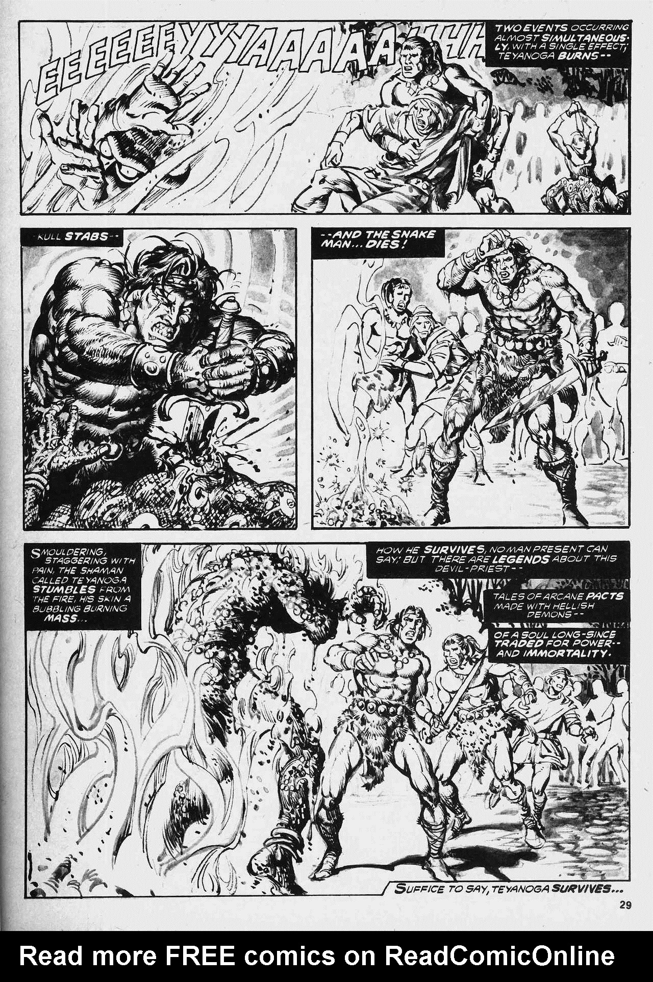 Read online Kull and the Barbarians comic -  Issue #2 - 29