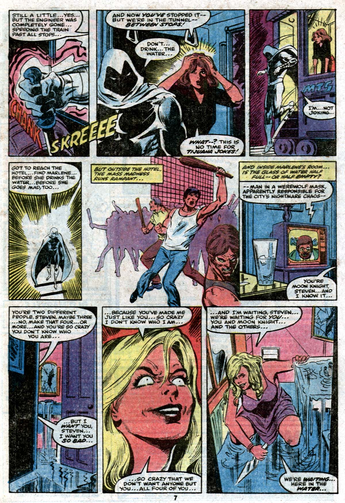Read online Moon Knight (1980) comic -  Issue #8 - 7