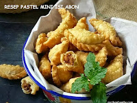 Resep dan cara membuat Kue Kering PASTEL MINI ISI ABON Resep dan cara membuat Kue Kering PASTEL MINI ISI ABON