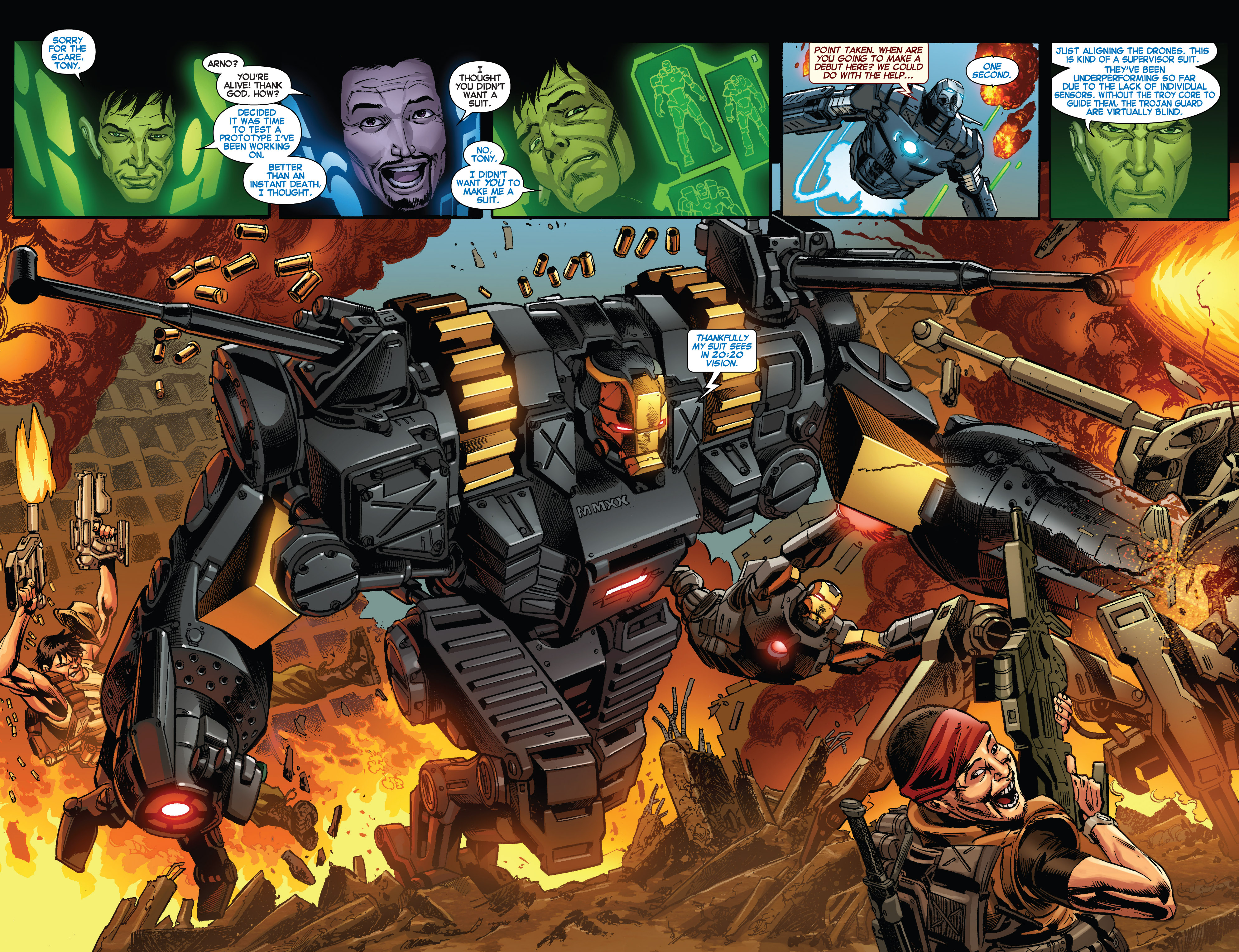 Read online Iron Man (2013) comic -  Issue #22 - 7