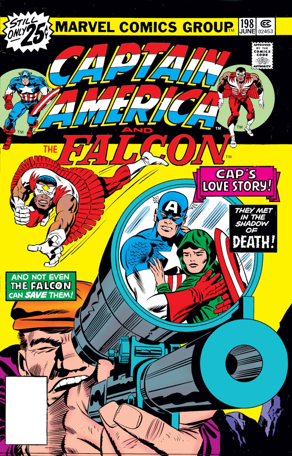 Read online Captain America (1968) comic -  Issue #198 - 1