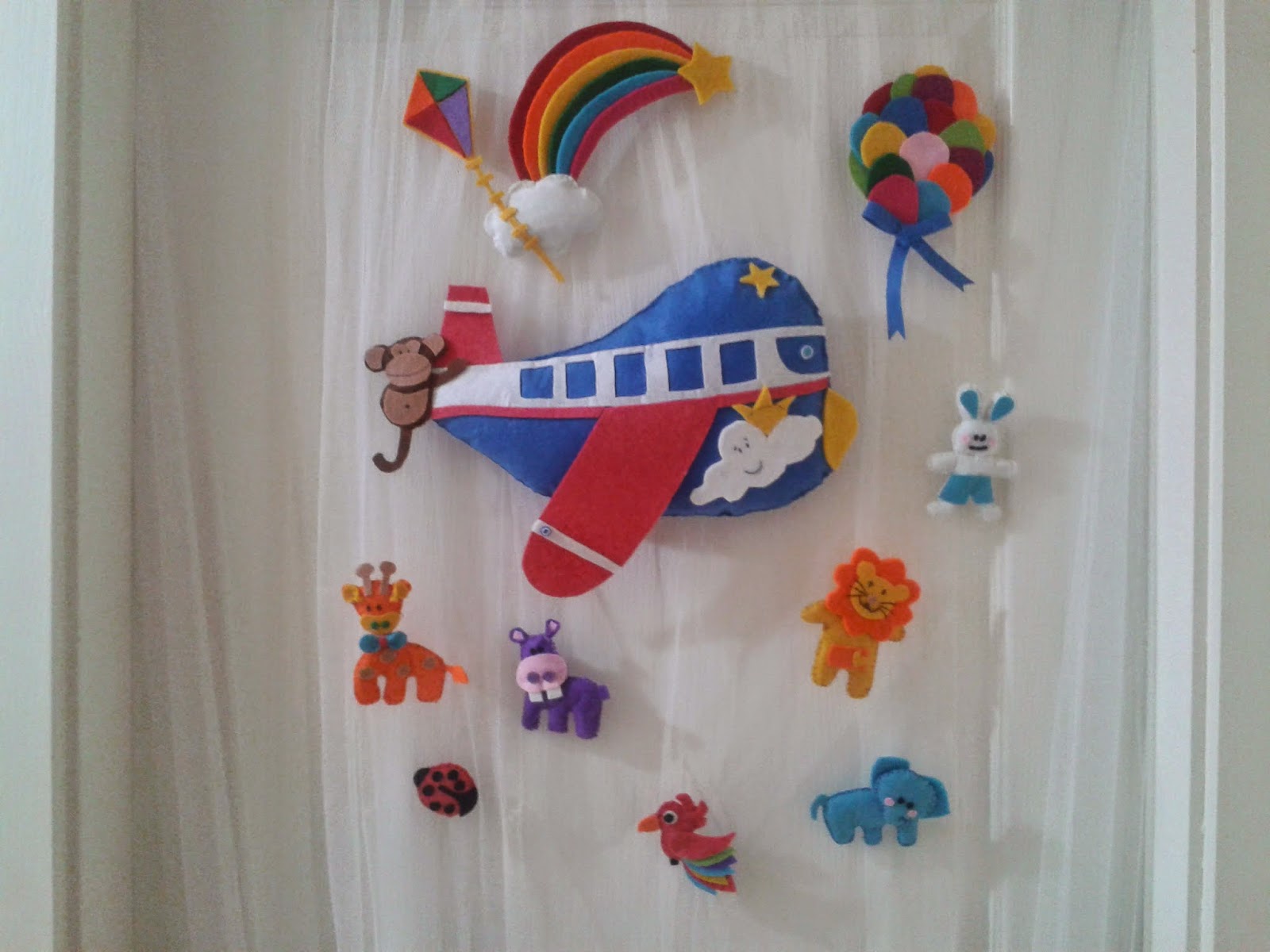 Mutluluğum Oğlum Keçe Kapı Süsü ve buzdolabı