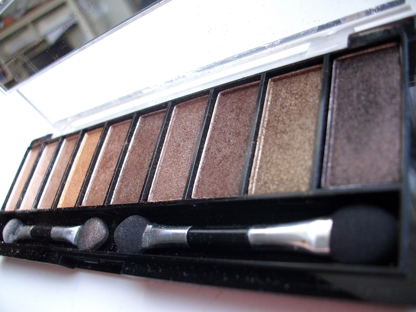 Beauty Boulevard Hard Candy Top Ten Eye Shadow Palette Review & Swatches