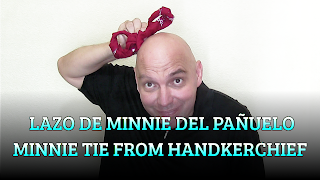 Lazo de Minnie del pañuelo, CHAPEAUGRAPHY, Minnie tie from handkerchief