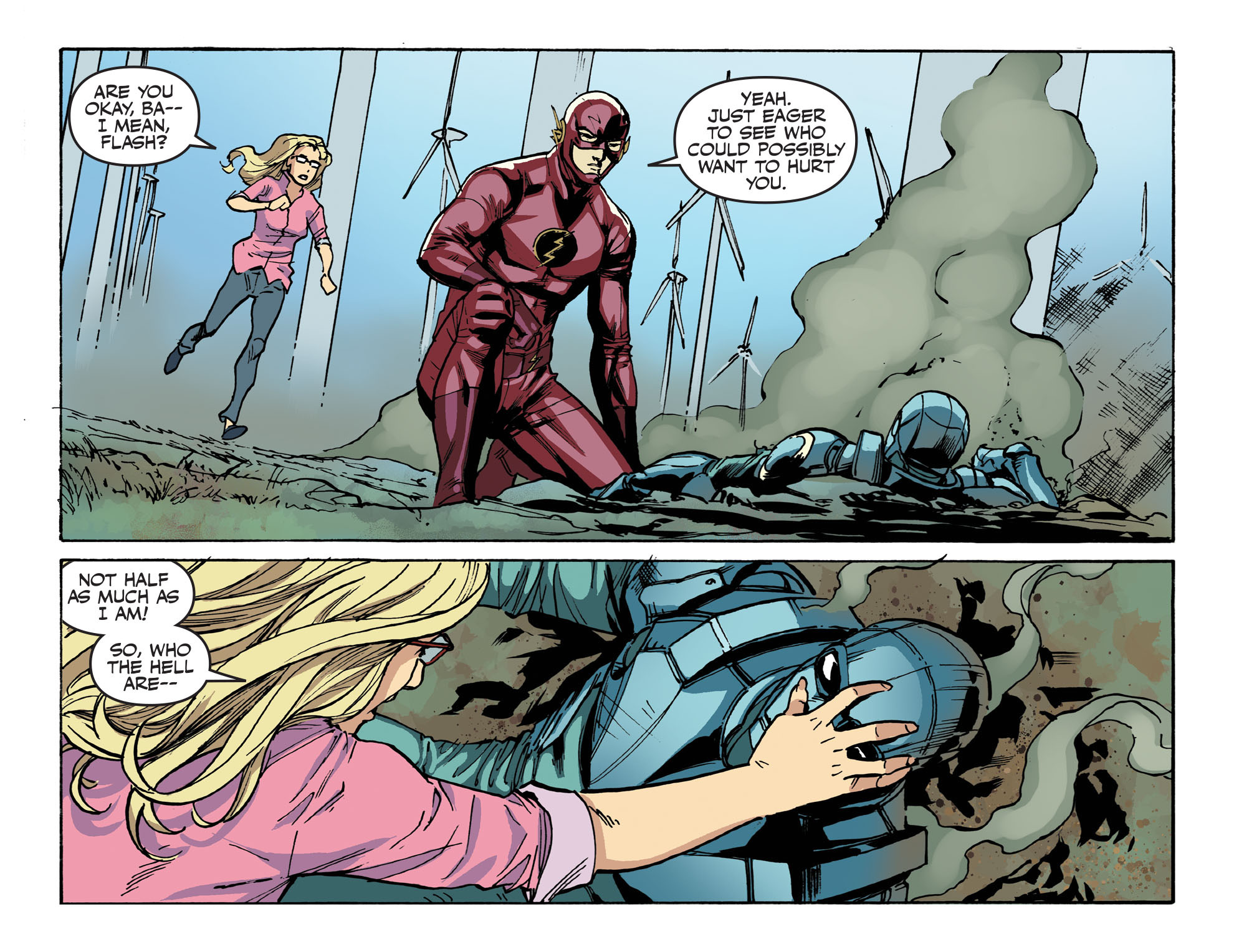 Read online The Flash: Season Zero [I] comic -  Issue #10 - 19