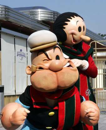 Popeye, o marinheiro de 90 anos Elfandarilha