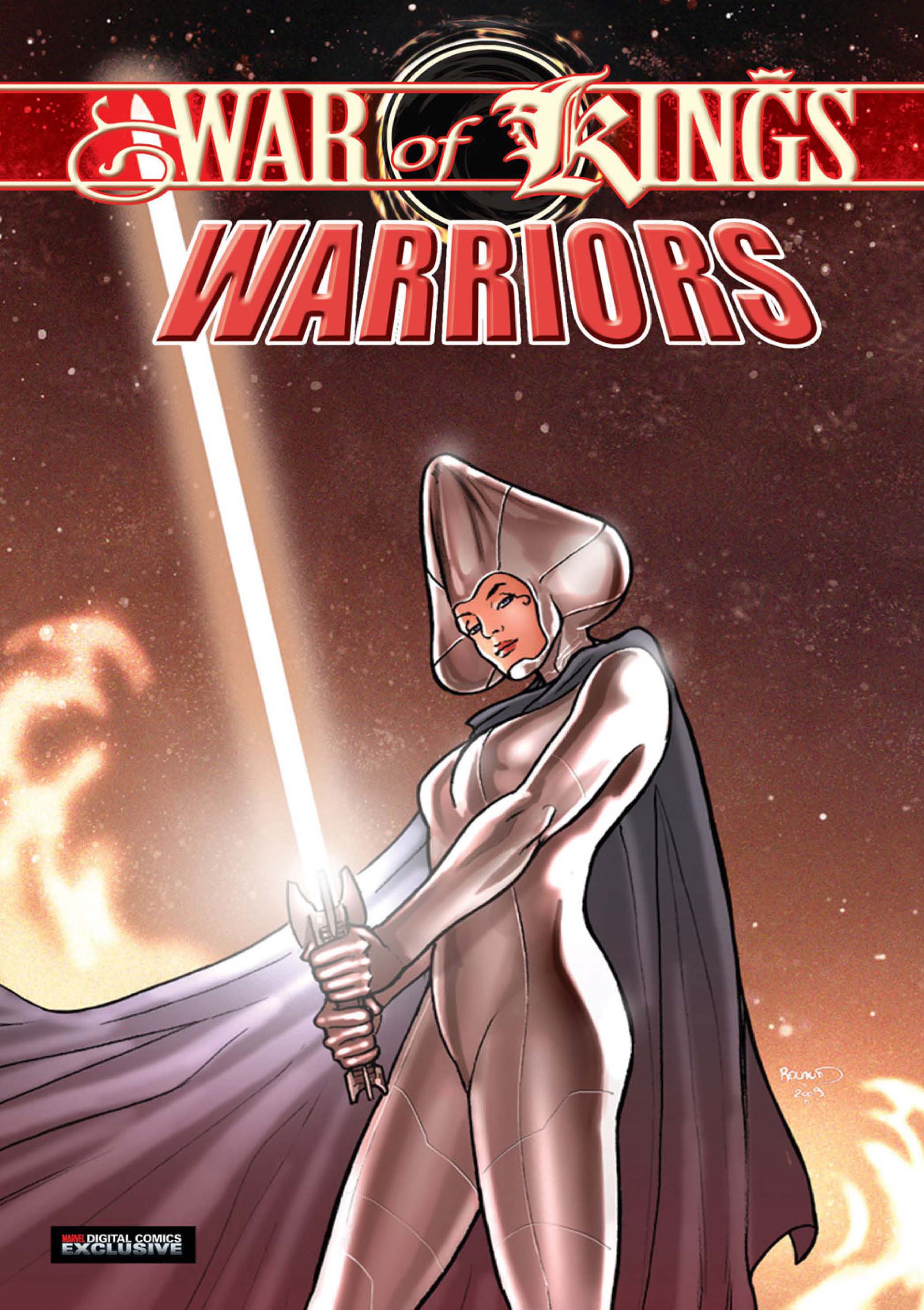 Read online War of Kings: Warriors - Lilandra comic -  Issue #1 - 1