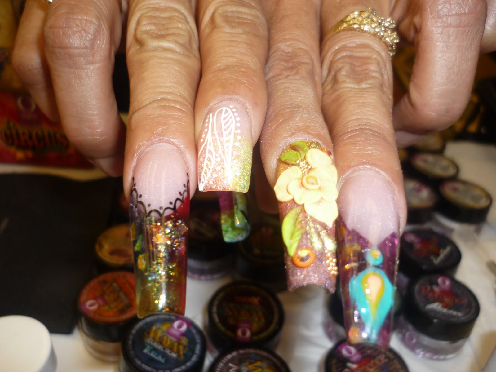 Angie's Latin Nails Acrylic Nails/ Uñas Acrilicas