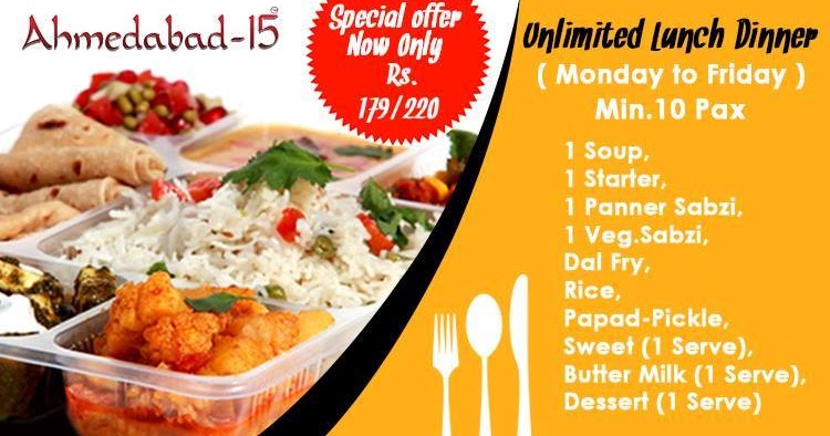 Multi -Cuisine Foods in Ahmedabad: Unlimited Lunch Dinner at Ahmadabad15