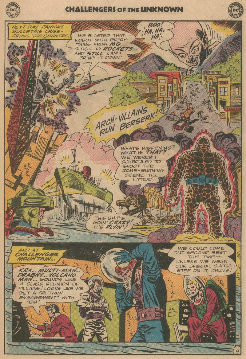 Challengers of the Unknown (1958) Issue #42 #42 - English 11