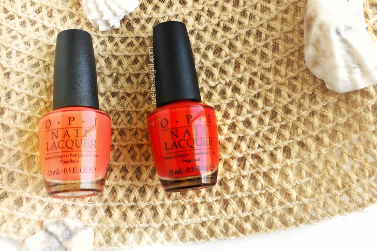 2 great nail colors for summer | arelaxedgal.com
