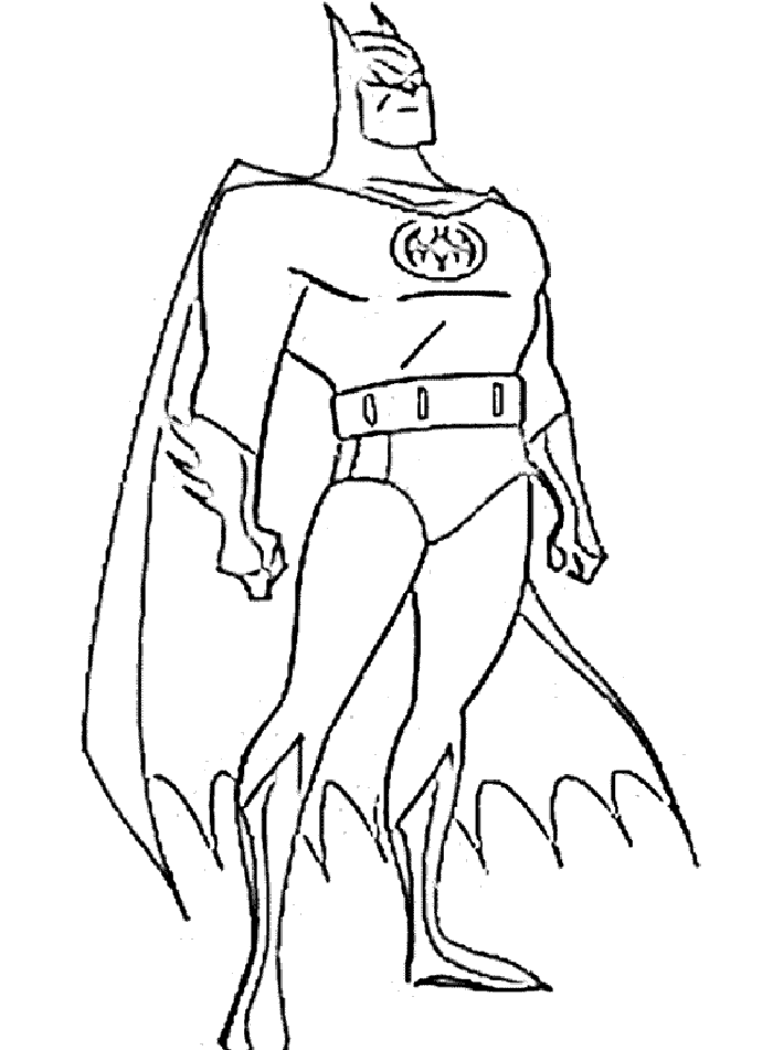 Batman Coloring Pages To Print