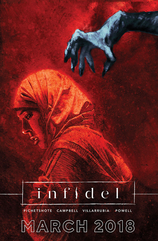 INFIDEL Coming in March 2018 from Image Comics
