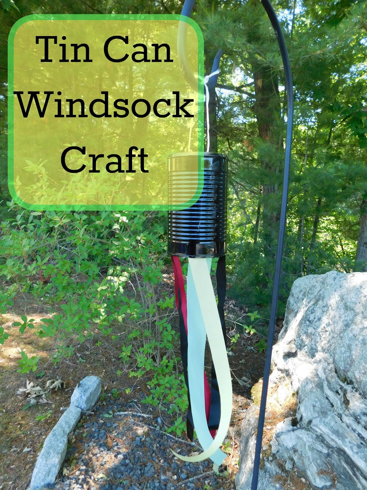 Art Project 20 Tin Can Windsock