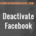 Deactivate Your Facebook Account Tutorial