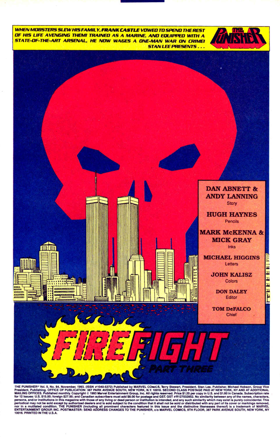 Read online The Punisher (1987) comic -  Issue #84 - Firefight - 2