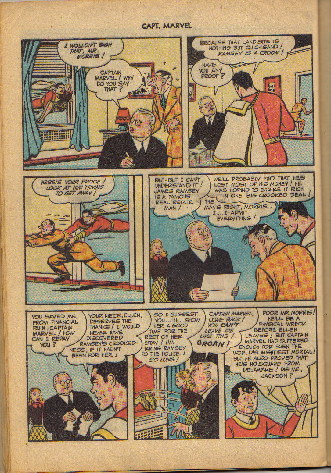 Read online Captain Marvel Adventures comic -  Issue #83 - 32