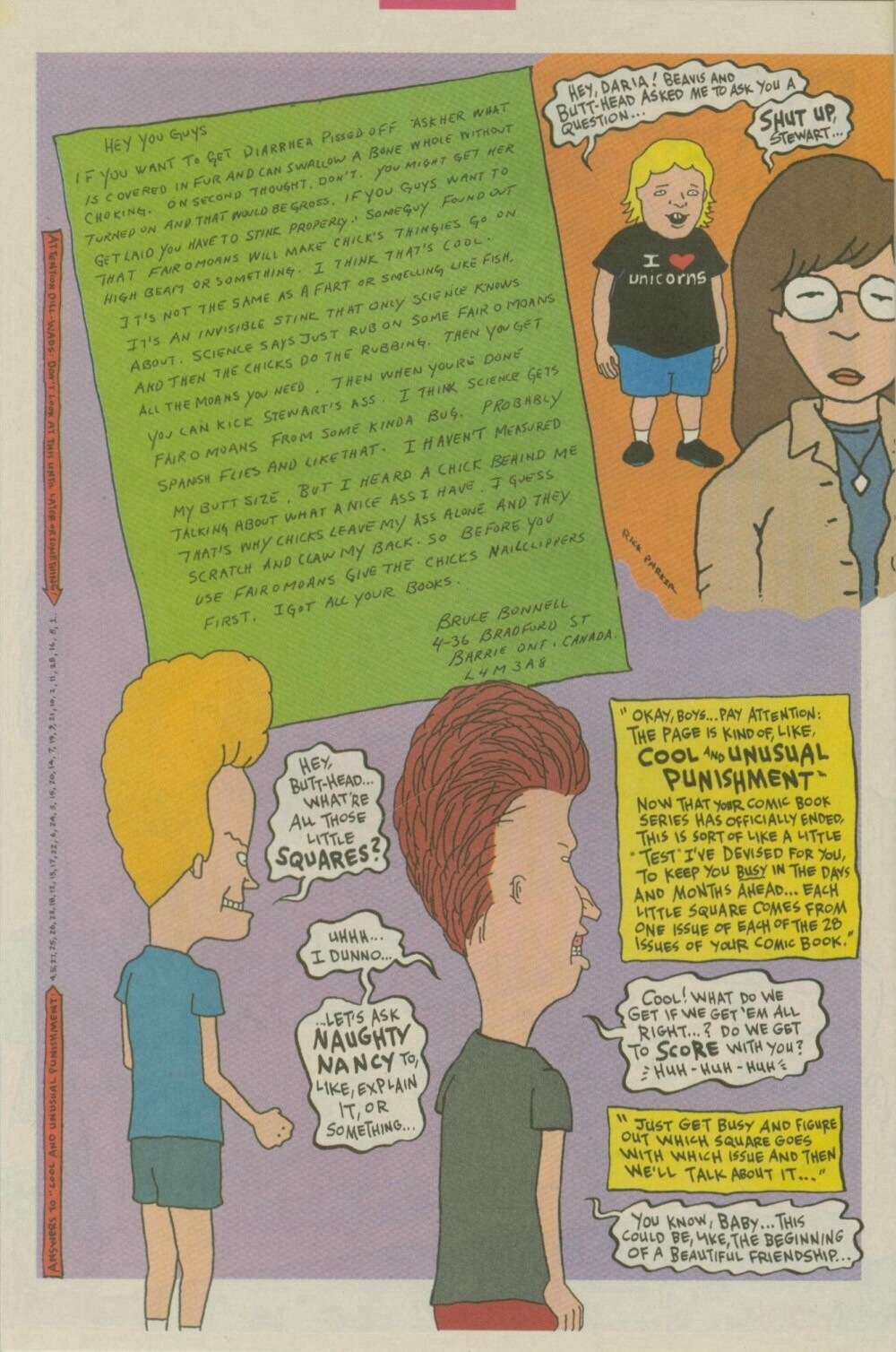 Read online Beavis and Butt-Head comic -  Issue #28 - 32